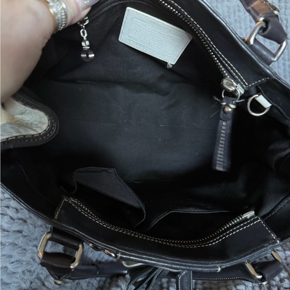 🎁COACH Hampton Leather Carryall Satchel🎁 - Picture 3 of 11